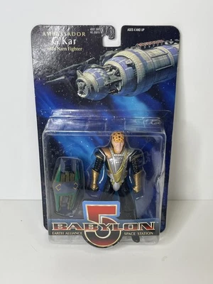 Babylon 5 Captain Ambassador G' Kar 6 英寸可动人偶 1997 年全新独家玩具新品 — 第 1/4 张图片