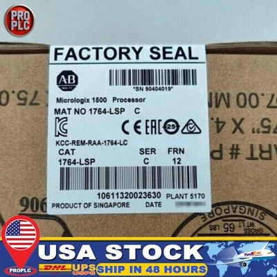 New Factory Sealed AB 1764-LSP SER C MicroLogix 1500 Processor Module - Image 1 of 4