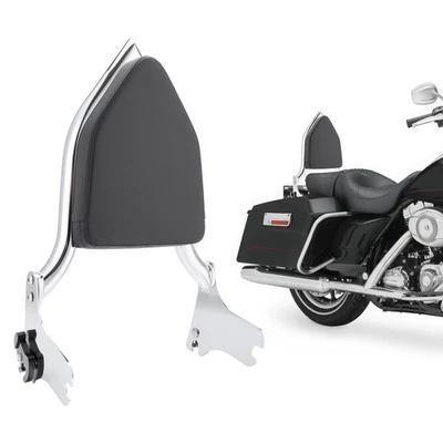 Backrest Sissy Bar For Harley Road King Street Glide Electra Glide 1997-2008 - Image 1 of 4