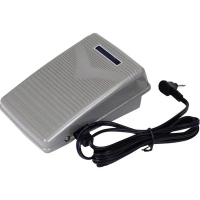 Grey Electronic Foot Control Pedal Part 4C-333BL For Singer Sewing Machine - Image 1 of 4