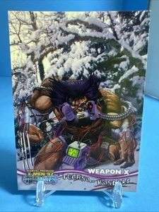 1997 Fleer Marvel Premium X-Men Timelines Arma X #81 (99) - Foto 1 di 4