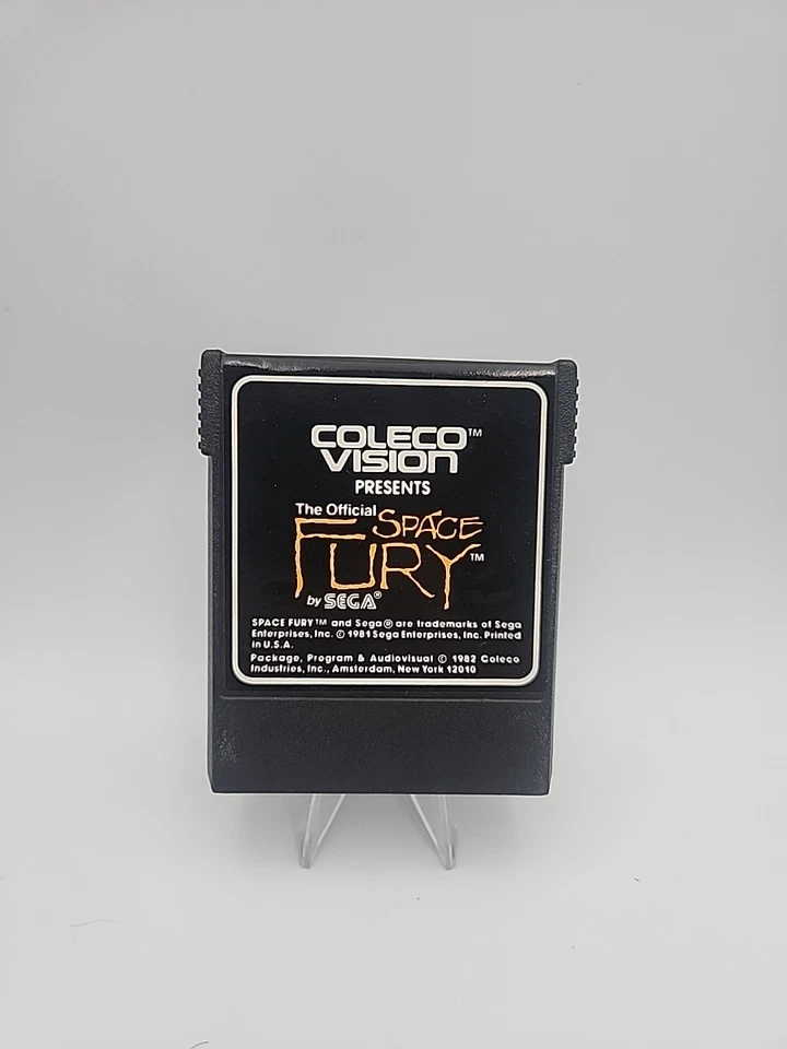 SPACE FURY - Authentic 1982 ColecoVision Video Game Cartridge Sega -WORKING - Image 1 of 1