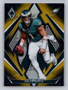 2024 Panini Phoenix Jalen Hurts Philadelphia Eagles Gold Fade /125 #70 7038 - Bild 1 von 2