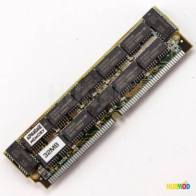 Memoria SIM FPM 32 MB Siemens HYB5117400BJ-60 SEC KM41C4000CJ-6 60nx 72 pines Foto 1 de 4