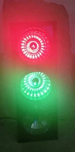 Semáforo psicodélico intermitente Radio Shack de colección psicolítica de Realistic - Imagen 1 de 7