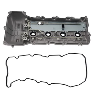 Silver Valve Cover for Toyota Land Cruiser 5.7L 345Cu 2008-2021 1120138040 - Picture 1 of 12