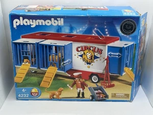 Playmobil Circus Animal Trailer 4232, Leonessa e cuccioli ritirato con scatola - Foto 1 di 16