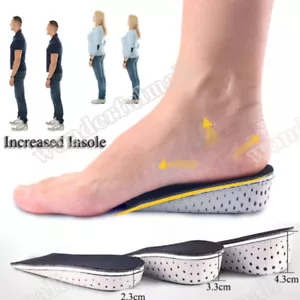 Air Cushion Height Increase Insole Heel Pad Lift Invisible Shoe Insoles Talle ♢ - Bild 1 von 15