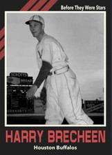 Custom Novelty Baseball Card Harry Brecheen Houston Buffalos