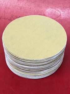 3M 49918 STIKIT GOLD C WT. PAPER PSA 175 DISCS 6" DIAMETER 180 GRIT GRADE 236U - Picture 1 of 2
