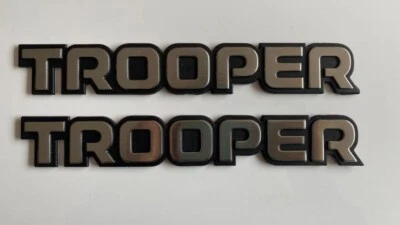 Se adapta a Isuzu Trooper emblemas laterales español 1986 1987 1988 1989 1990 1991 logotipo  Foto 1 de 4