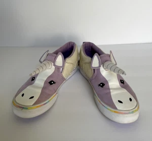 Zapatos Vans Missy talla 4 sin cordones juveniles (721356) unicornio - Imagen 1 de 9