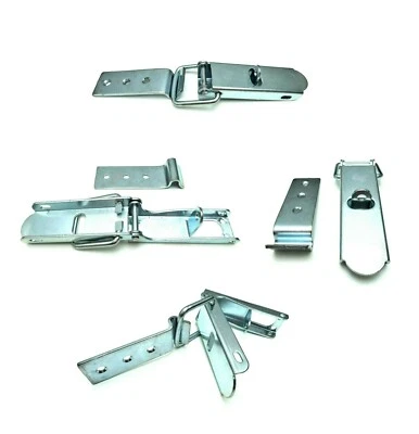 4x Exzenterverschluss Spannverschluss Bordwandverschluss m. Haken Anhänger 130mm - Bild 1 von 4