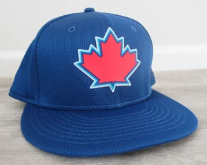 Toronto Blue Jays New Era Fitted Hat Sz 7 On Field Batting Practice MLB 59FIFTY - Picture 1 of 10