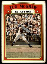 1972 Topps Tug McGraw New York Mets #164
