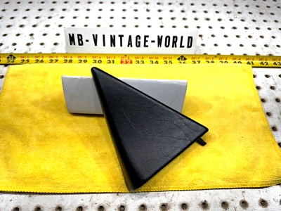 Original Mercedes 93-99 C140 CL S Cupé Izquierdo EE. UU. Conductor NEGRO Interior Vinilo 1 Cubierta Foto 1 de 4