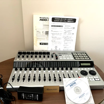 Zoom HD16 16CH HDD Multi Track Recorder CD-R MTR Aufnahmestudio - Bild 1 von 4