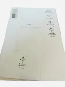 Mr. K Korean Stationery Set I Want To Be Famous 3 Envelopes Paper Stickers NEW - Picture 1 of 5