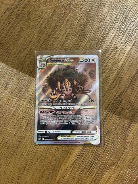 Pokemon Crown Zenith Set ULTRA RARE Regigigas V 113/159 - Near Mint (NM)  for Sale in Oswego, IL - OfferUp