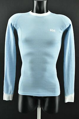 Helly Hansen Women`s Shirt Long Sleeve Active Top Crew Neck Training Blue Size S • 28.98€