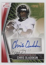2022 SAGE High Series Auto Red Chris Oladokun #A-CO3 Rookie Auto RC