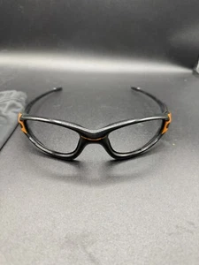 Oakley Nueva Chaqueta Recta Gunmetal Naranja Llamas Marco 04-265 - Imagen 1 de 8