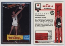 2007-08 Topps Chrome 1957-58 Variations Bill Russell #6 HOF