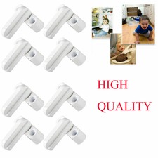 8x Type Window Safety Locks UPVC Door Sash Jammer Security Restrictor Lock 2019#