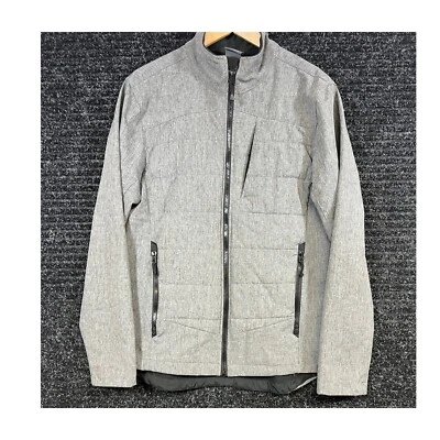 Champion Softshell Jacket Full Zip Lightweight Gray Coat Mens Size M - Изображение 1 из 4