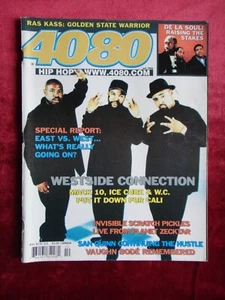 HIP HOP MAGAZIN "4080" WESTSIDE CONNECTION COVER 1996 MEMORABILIA VINTAGE RAR  - Bild 1 von 3