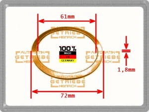 Einstellscheibe; 0730150612 ; von Automatikgetriebe 4HP18 PSA Saab Fiat Lancia - Picture 1 of 2