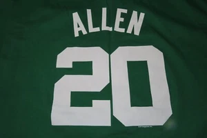 Majestic RAY ALLEN No. 20 BOSTON CELTICS (2XL) T-Shirt Jersey - Picture 1 of 4