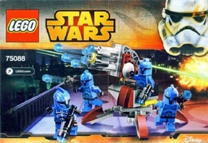 🧱 LEGO Instrucción 75088 Star Wars Clon Senado Comando Troopers Manual Solo - Imagen 1 de 2