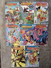 Lot 1982 Series Fury of Firestorm Comics #25,28,29,30,31,32,33,36 F/VF to VF/NM