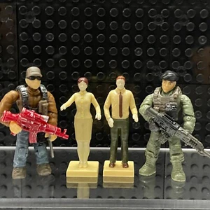 From Mega Bloks  Call of Duty Nuketown 2 CNG98 -The 4 Highly Detail Figures Only - Picture 1 of 7