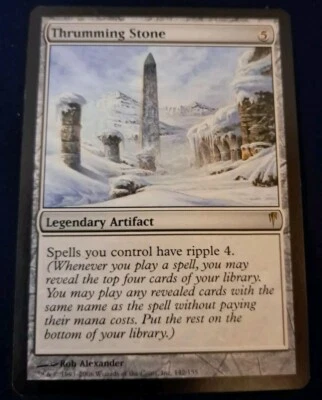 Thrumming Stone MTG Rare, Coldsnap, LP - Image 1 of 2
