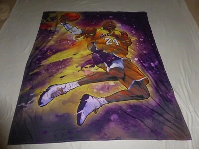 KOBE BRYANT LOS ANGELES LAKERS TELA PANCARTA PARED TAPIZ BALONCESTO Foto 1 de 4