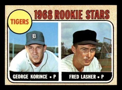 1968 Topps Baseball #447 Tigers Rookies EX - Image 1 of 2
