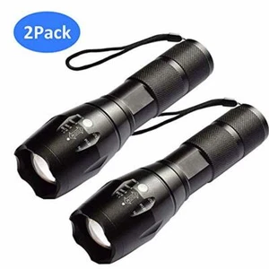 Linterna LED, Linterna Táctica 5 Modos de Luces, Zoom Ultrabrillante Fu - Imagen 1 de 7