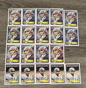 5-ART MONK & 14-JOHN RIGGINS 1983 Topps Washington Redskins Football Cards - Bild 1 von 1