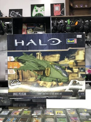 HALO REVELL UNSC PELICAN BUILD & PLAY SNAPTITE MODEL KIT 85-1767 BRAND NEW - Image 1 of 4