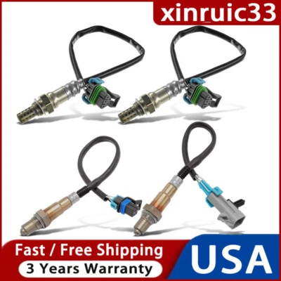 Sensor de oxígeno arriba+abajo 4 piezas para transmisión automática Chevrolet Camaro 2010 2011 3,6 L V6 EE. UU. Foto 1 de 4