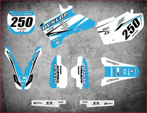 Yamaha YZF 450 2003 - 2005 model Full custom graphics kit G FORCE style stickers - Picture 1 of 1