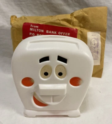 1980 Kellogg’s Pop Tarts Milton The Toaster Bank por correo con cereal MAILER Foto 1 de 4