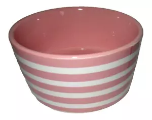 Pascua ~ Ramekin Cerámico Rayas Rosa por Celebrate It® ~ 4" x 4" x 2" - Imagen 1 de 1
