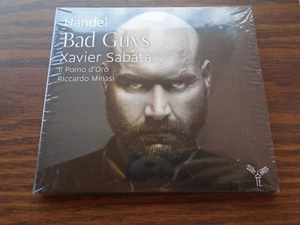 XAVIER SABATA - IL POMO D'ORO - RICCARDO MINASI HANDEL: BAD GUYS- New Sealed CD - Picture 1 of 3