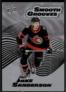 2022-23 Upper Deck Smooth Grooves Jake Sanderson RC #SG29