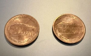 Paar Münzen USA 1789 Denver Colorado Department of Treasury Mint - Bild 1 von 2
