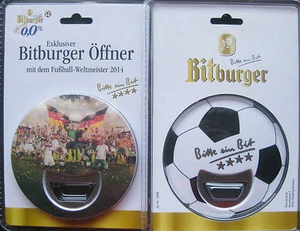 BITBURGER / DFB / FUSSBALL WELTMEISTER 2014 / RITZENHOFF . Flaschenöffner (001) - Bild 1 von 1