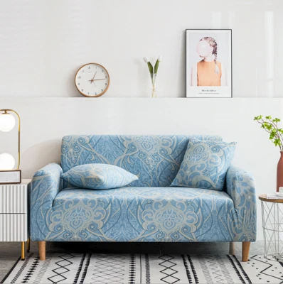 Fundas de sofá 1 2 3 4 plazas fundas elásticas muebles sofá silla elástica nuevas Foto 1 de 4